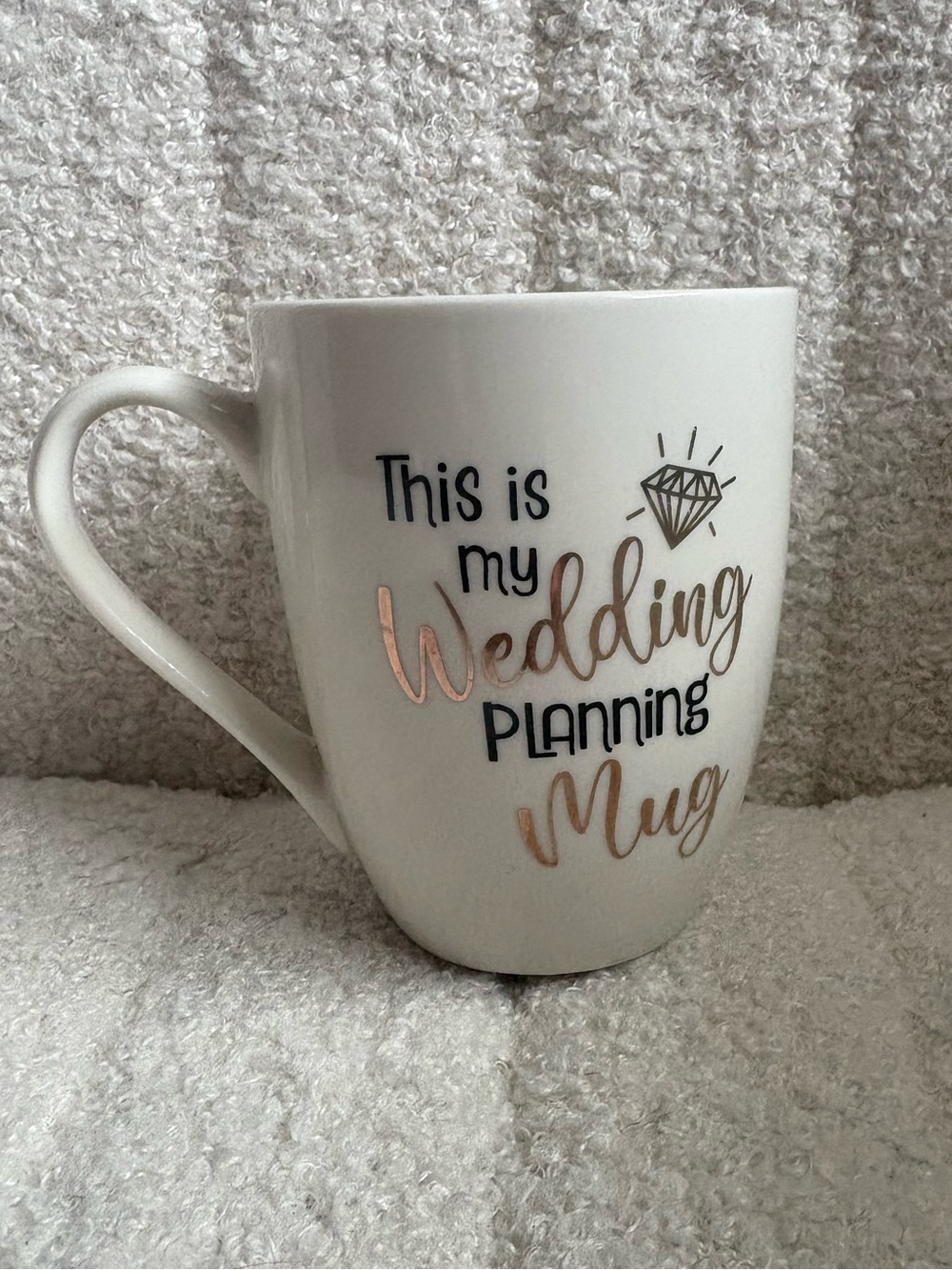 Wedding Planning Mug - White Ceramic